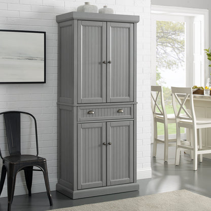 Seaside Pantry in Distressed Gray