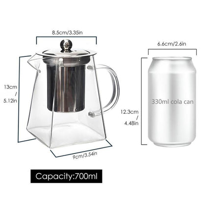 Glass Teapot Set