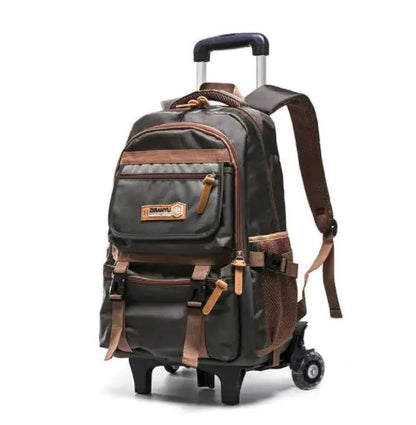 Fashionable Simple Children's Trolley School Bag