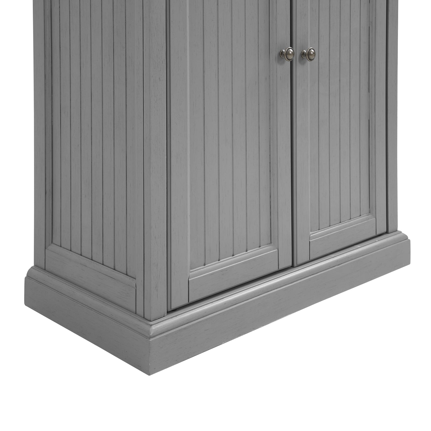 Seaside Pantry in Distressed Gray