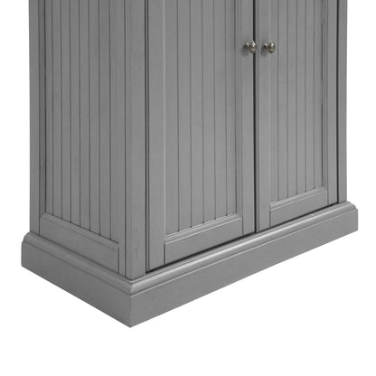 Seaside Pantry in Distressed Gray