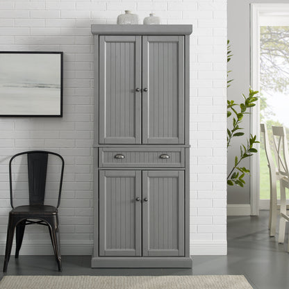 Seaside Pantry in Distressed Gray
